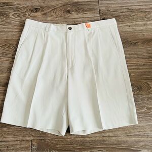 Tommy Bahama White Flat Front Shorts Lightweight Tailored Design